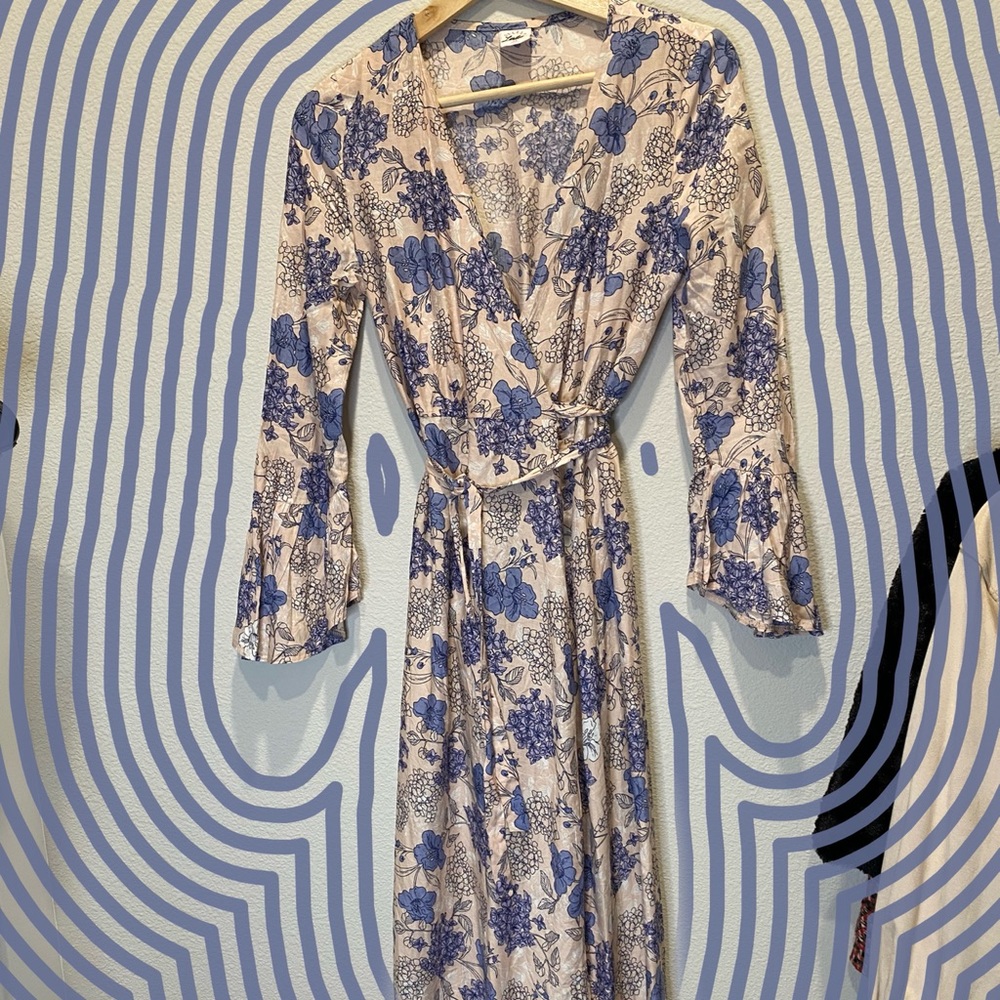 Selfie Leslie Maxi Wrap Dress